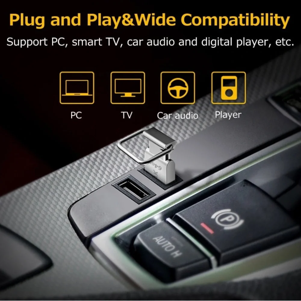 KODAK K112 Super Mini Metal USB Flash Drive 64GB USB2.0 Pendrive Memory Stick